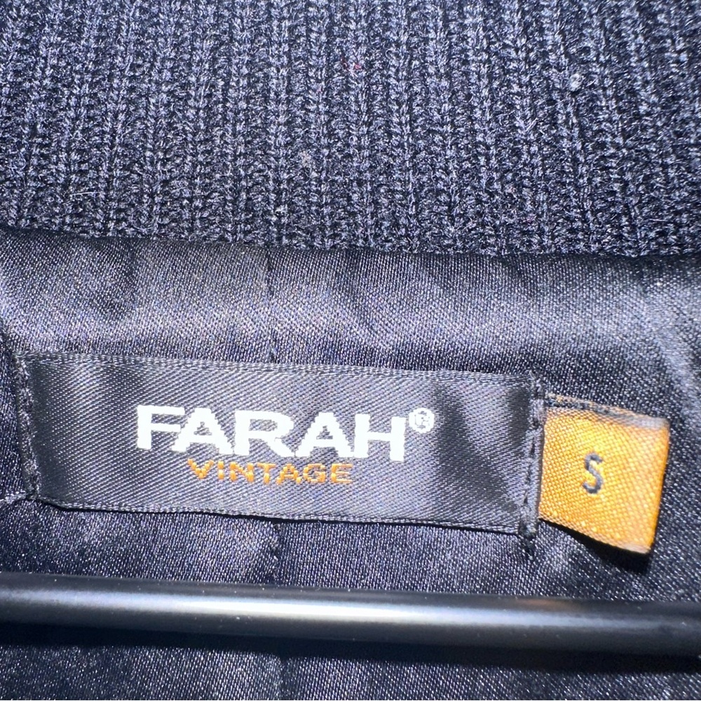 Farah Lined Snap Front Wool Jacket - image 5